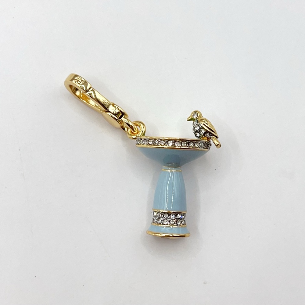 Juicy Couture bird bath charm